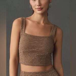 Good American Scrunchie Crop Top